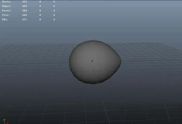 maya怎么使用簇制作气球慢慢变大的动画?