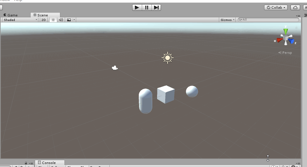 Unity3D使用鼠标旋转缩放平移视角