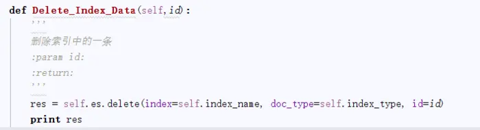 Python 操作 ElasticSearch的完整代码