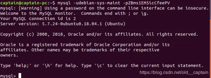 Ubuntu 18.04 安装MySQL时未提示输入密码的问题及解决方法