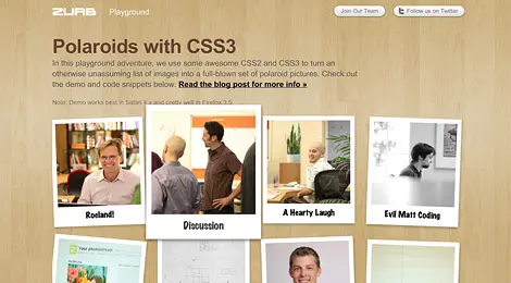 45个非常奇妙的CSS3 特性应用示例
