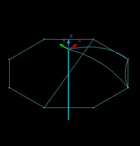 AutoCAD 建模实例之绘制雨伞教程