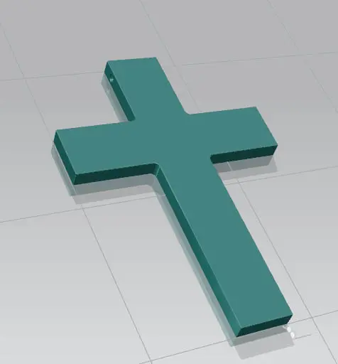 UG10.0怎么建模三维立体的十字架模型?
