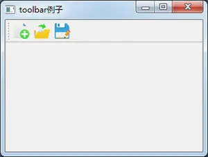 python GUI库图形界面开发之PyQt5工具栏控件QToolBar的详细使用方法与实例