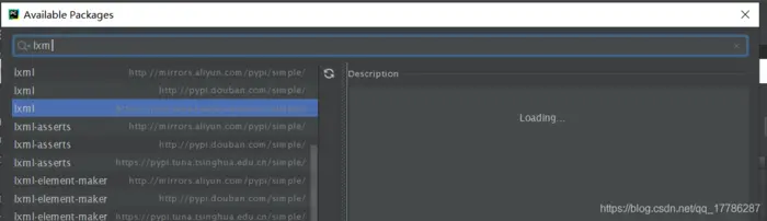 Pycharm Available Package无法显示/安装包的问题Error Loading Package List解决