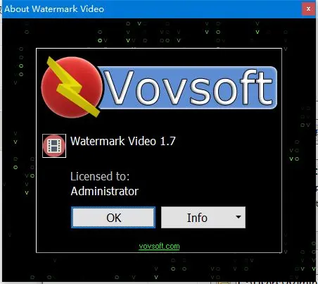 如何给视频添加水印 VovSoft Watermark Video视频加水印工具快速使用方法