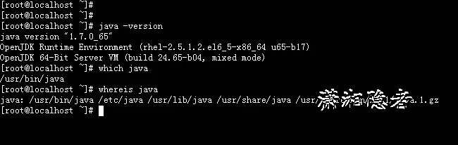 查看linux服务器上jdk的安装路径方法