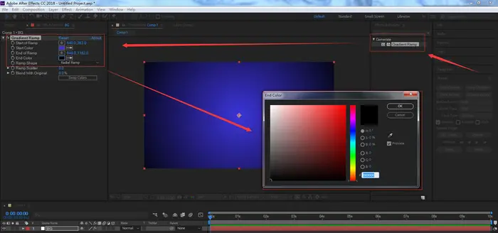 AE怎么做彩色的三角粒子开场动画? 简单的ae粒子特效制作教程