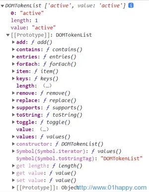 JavaScript利用html5新方法操作元素类名详解