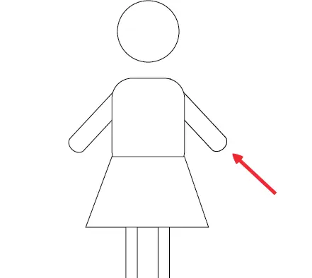 ai怎么设计女卫生间标志? ai女厕所的画法