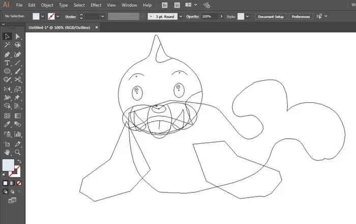 ai怎么设计宠物小精灵中的小海狮角色?