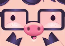 教你如何在AI里绘制一个简单可爱的猪脸图标