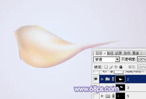 Photoshop设计制作出一个漂亮逼真的浅色小海螺