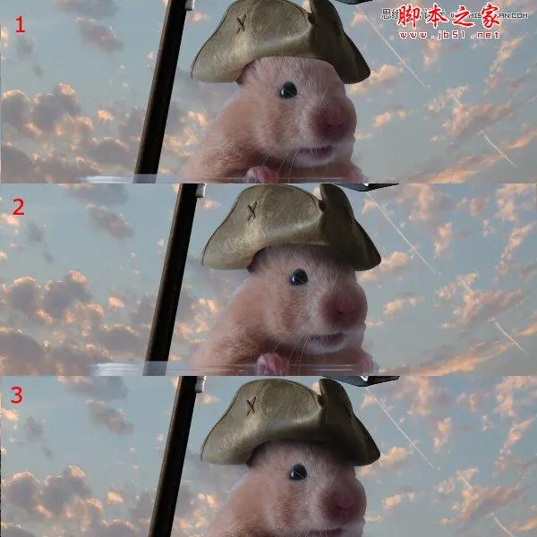 Photoshop合成制作可爱的海盗鼠船长教程