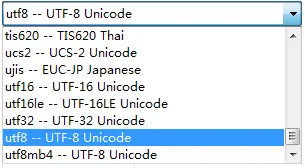 MySQL 数据库字符集 utf8 和 utf8mb4 的区别
