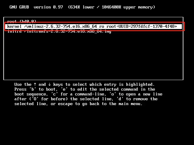 Linux 6 忘记root密码重置
