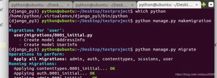 Ubuntu中部署Django项目的配置与链接MySQL