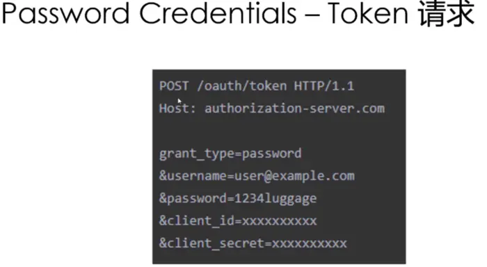 IdentityServer4专题之六：Resource Owner Password Credentials