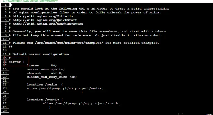 ubuntu 部署Django项目+uwsgi+Nginx