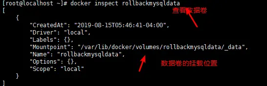 在docker容器下利用数据卷实现在删除了mysql容器或者镜像的情况下恢复数据