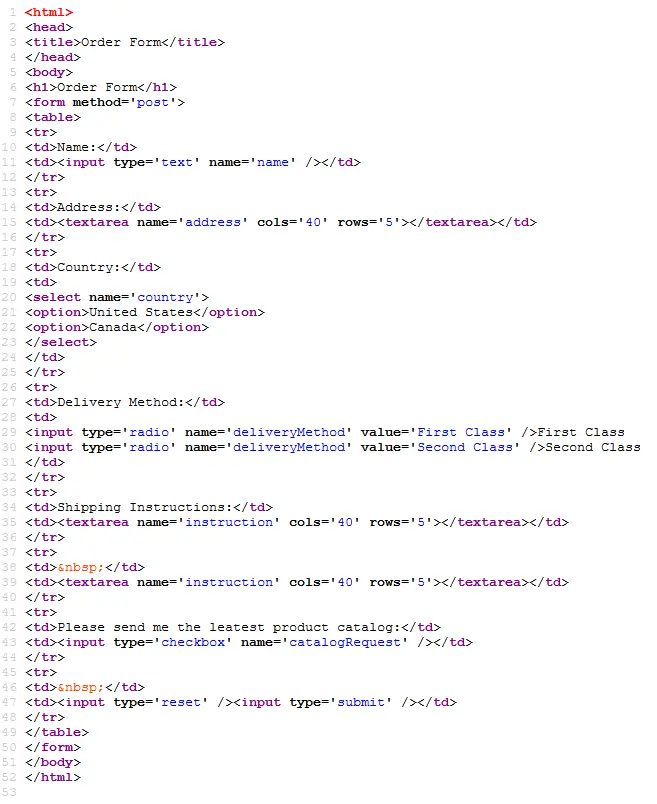 Sevlet处理HTML表单