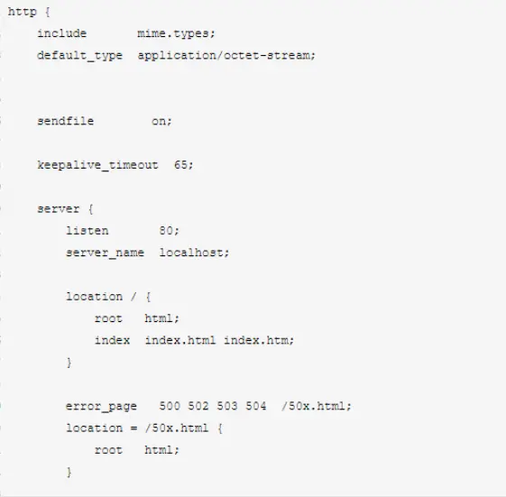 Nginx
一、安装Nginx
二、Nginx常用命令
三、nginx.conf配置文件
四、Nginx 反向代理实例 2
五、Nginx 反向代理实例 2
六、Nginx 配置实例-负载均衡
七、Nginx 配置实例-动静分离
八、nginx原理