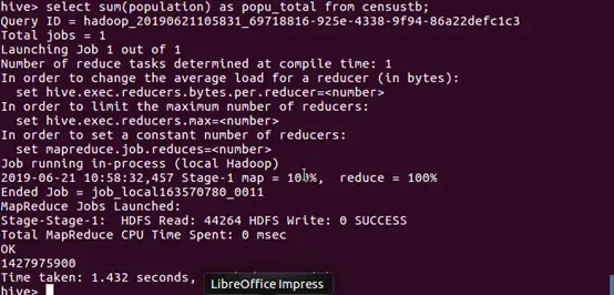 大数据应用（hadoop）
二、对CSV文件进行预处理生成无标题文本文件
三、把hdfs中的文本文件最终导入到数据仓库Hive中
四、在Hive中查看并分析数据
五、总结