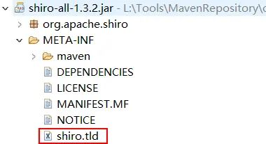 解决错误：无法在web.xml或使用此应用程序部署的jar文件中解析绝对uri：[http://shiro.apache.org/tags]