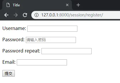Django——11 状态保持 form表单  登陆注册样例