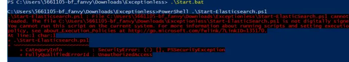 windowserver中PowerShell禁止脚本执行的解决方法