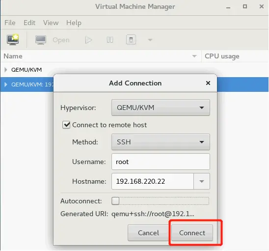 kvm虚拟机管理（2）
一、virt-manager创建虚机
二、远程管理kvm虚机
三、virsh命令行下管理虚拟机
 四、KVM 通过virsh console连入虚拟机
五、KVM虚拟化透传