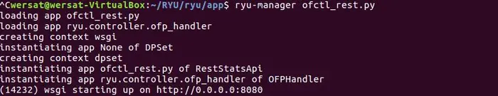 2019 SDN上机第6次作业
1.实验拓扑
2.使用Ryu的REST API下发流表实现和第2次实验同样的VLAN
3.对比两种方法，写出你的实验体会