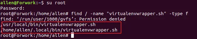 Ubuntu18.0 解决python虚拟环境中不同用户下或者python多版本环境中指定虚拟环境的使用问题
一. 不同用户下配置virtualenvwrapper的问题
二. 存在多个python版本, 使用虚拟环境指定版本时出错