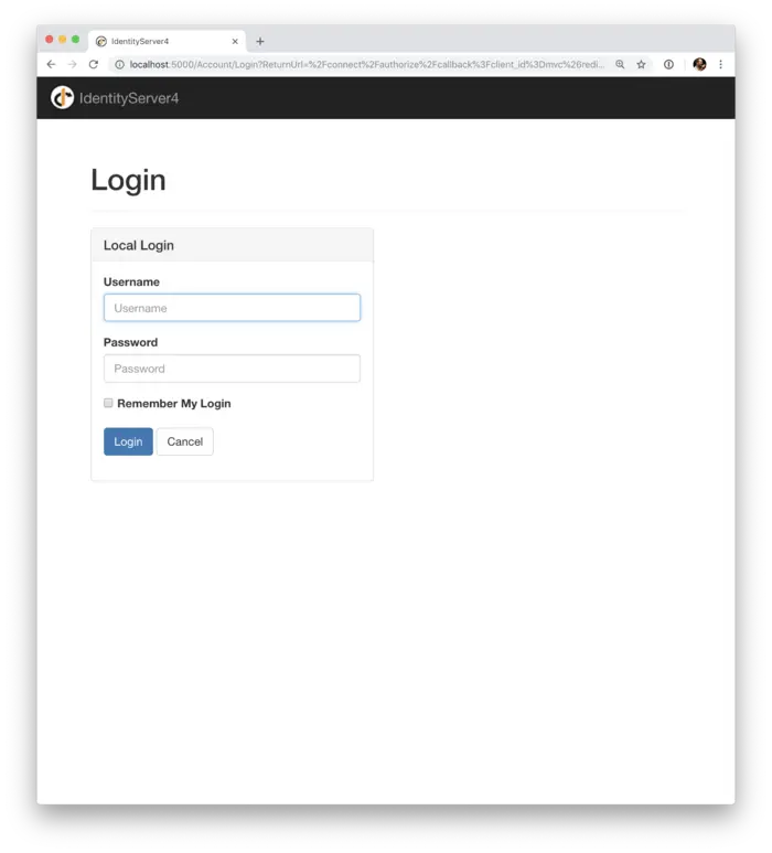 IdentityServer4（9）- 使用OpenID Connect添加用户身份验证（implicit）