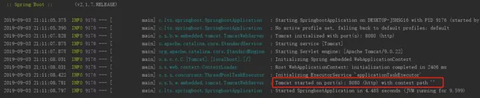 Spring Boot入门
1.新建项目
2.创建控制器
3.调试SpringBoot
4.解析POM文件
5.应用入口类
6.配置文件
