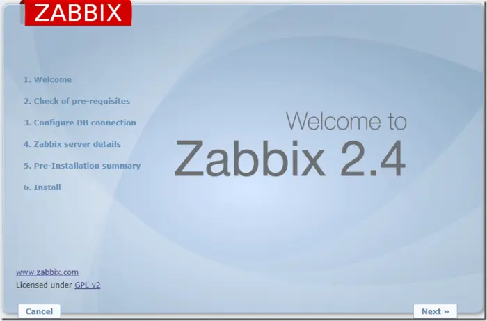 003.Zabbix2.x-Server服务端安装