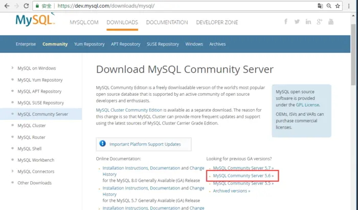 MySQL数据库安装
　1.环境和资源地址：
　　2.linux下mysql安装
　　3.操作mysql相关常用shell命令
　　4.登陆和初始化密码　
　　2.解压
　　3.配置
　　4.环境变量
　　5.安装MySQL服务
　　6.启动mysql服务