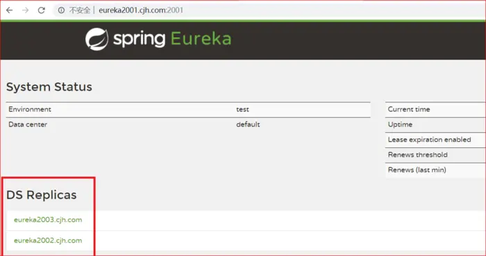 SpringCloud 02(Eureka集群搭建)