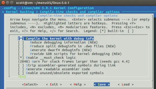 构建调试Linux内核网络代码的环境MenuOS系统