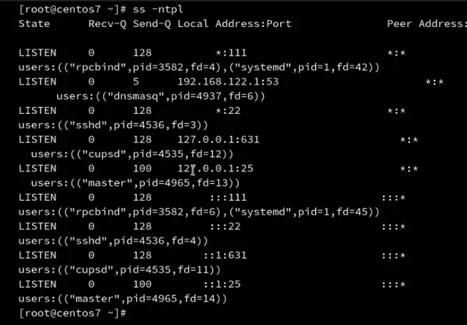Linux 网络故障排除命令
命令汇总
ping 
traceroute
mtr
nslookup
telnet
tcpdump
netstat
 ss命令
