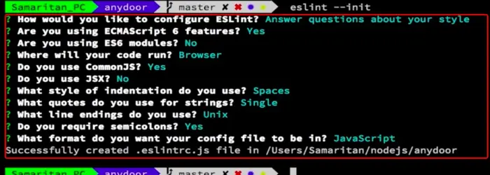 ESlint配置案例及如何配置