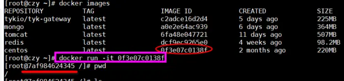 Docker常用命令
一、帮助命令
二、镜像命令
3、docker pull 镜像名字[:TAG]下载镜像
 4、docker rmi  删除镜像
 参数说明
 -f $(docker images -qa)  删除全部镜像
docker images -qa  查找所有镜像的ID
三、容器命令
 
※重要※
(1)启动守护式容器
(2)查看容器日志
(3)查看容器内运行的进程
(4)查看容器内部的细节
(5)进入正在运行的容器并以命令行交互
(6)从容器中拷贝文件到主机上
