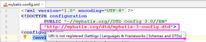 MyBatis全局配置文件
一、全局配置文件mybatis-config.xml
