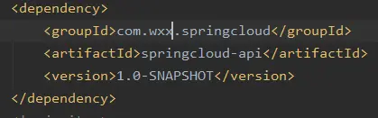 springcloud打包jar以及使用自定义jar包的方法(即自定义maven依赖)