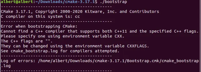 Ubuntu中安装Cmake