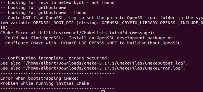 Ubuntu中安装Cmake
