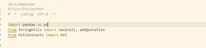 vscode编写python，引用本地py文件出现红色波浪线
前言
原因
解决方案
