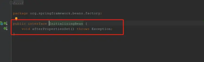 Springboot bean初始化方法InitializingBean
spring boot InitializingBean接口使用总结