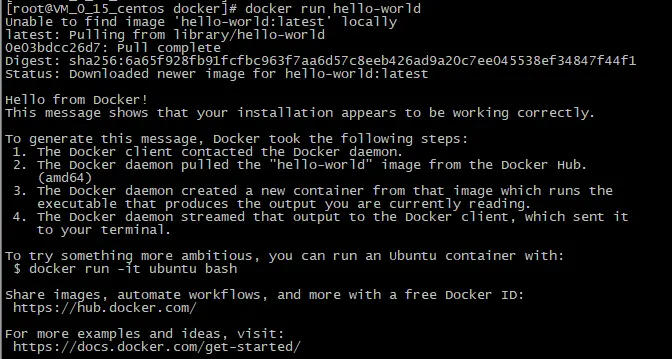 Docker安装后报错：docker: Cannot connect to the Docker daemon at unix:///var/run/docker.sock. Is the docker daemon running?.