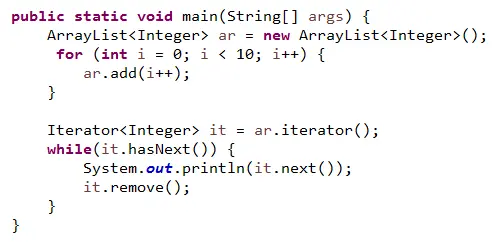 Java中的集合(十五) Iterator 和 ListIterator、Enumeration
Java中的集合(十五) Iterator 和 ListIterator、Enumeration
一、Iterator
二、ListIterator
三、迭代器遍历、删除图示
四、Enumeration
五、Iterator和ListIterator的区别
六、Iterator和Enumeration的区别 